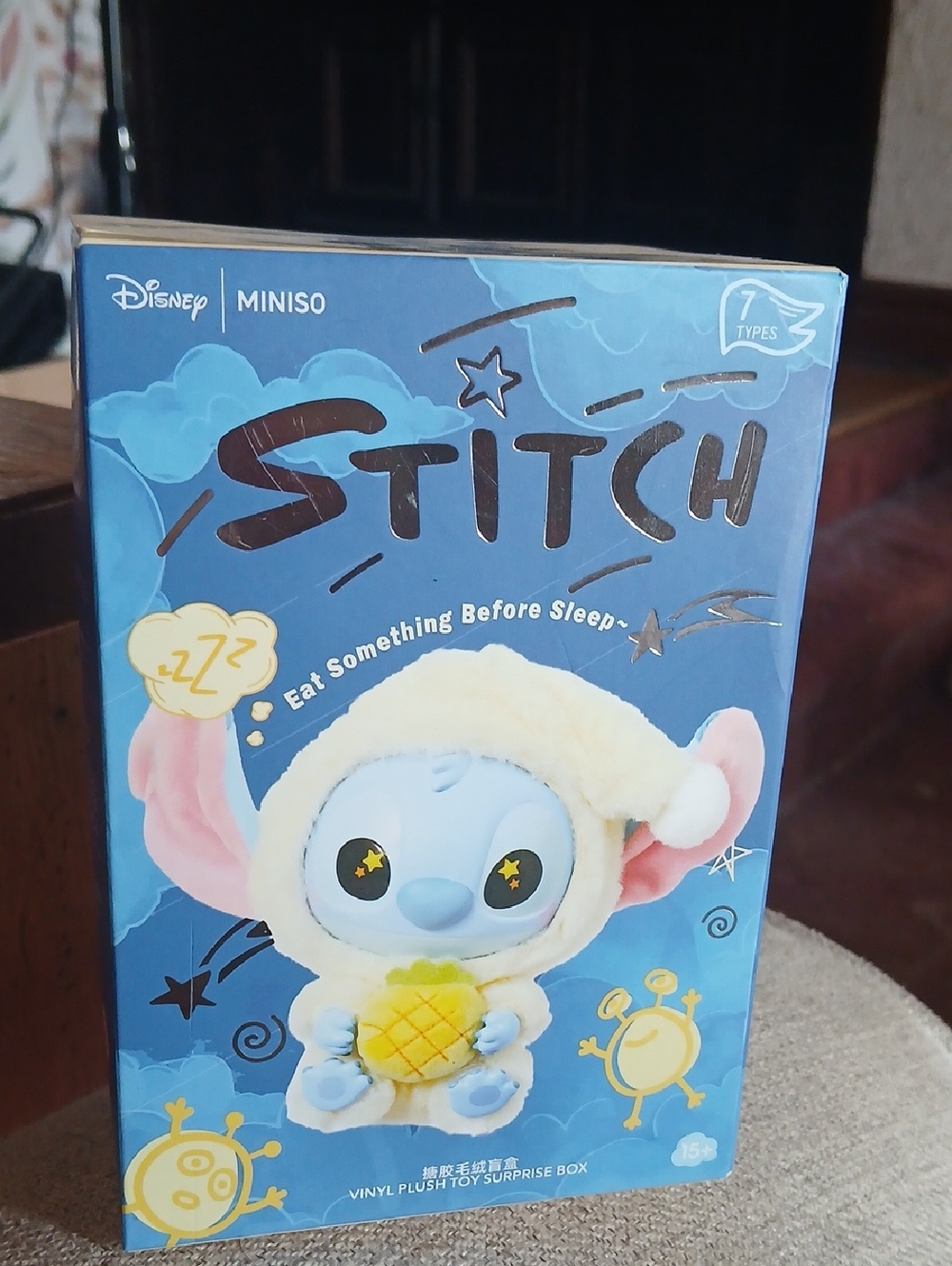 Disney Blue Stitch Vinyl Plush Surprise Box